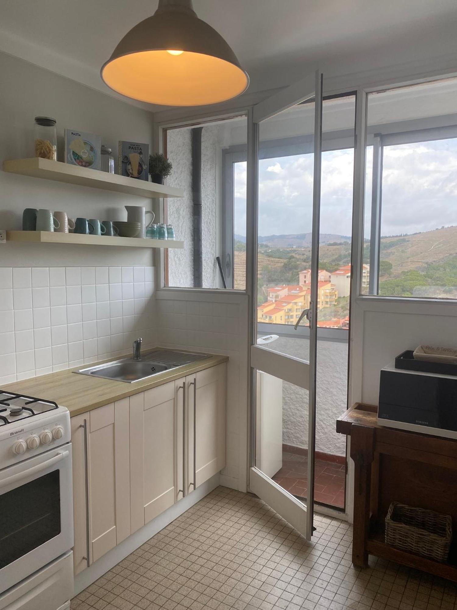 Profitez De La Vue ! Daire Banyuls-sur-Mer Dış mekan fotoğraf